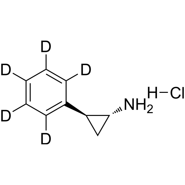 Tranylcypromine-d<sub>5</sub> hydrochloride Chemical Structure