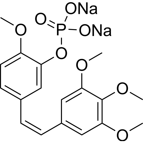 Fosbretabulin disodium Chemical Structure