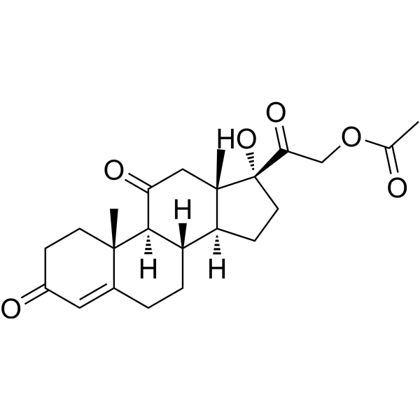 Cortisone acetate (Standard) Chemical Structure