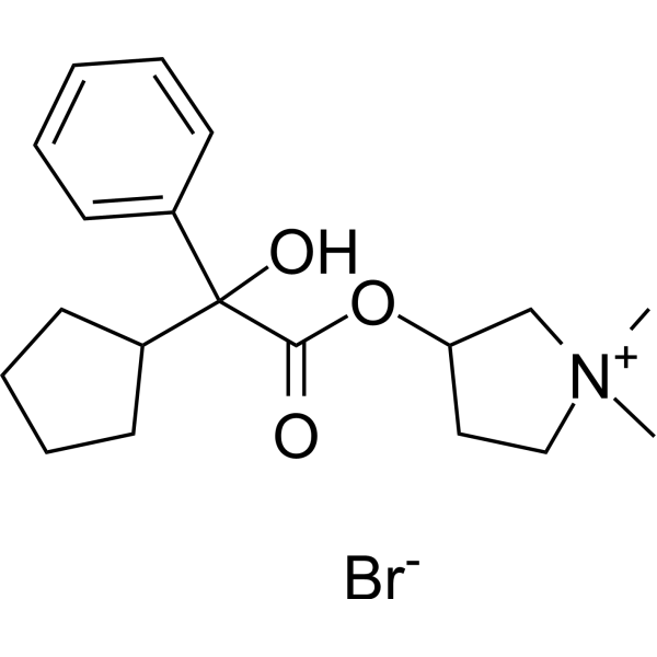 Glycopyrrolate Chemical Structure