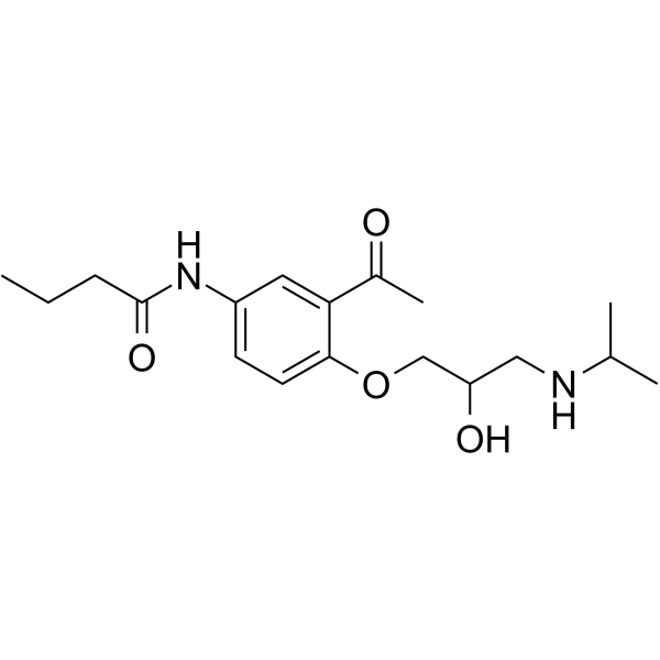 Acebutolol Chemical Structure