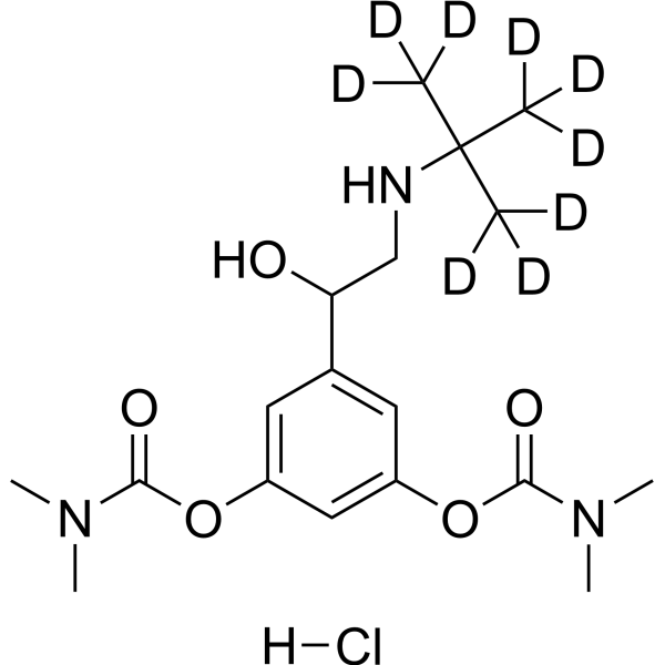 <em>Bambuterol</em>-d9 hydrochloride
