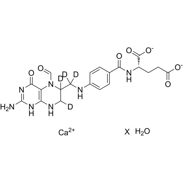Folinic acid-d4 calcium hydrate