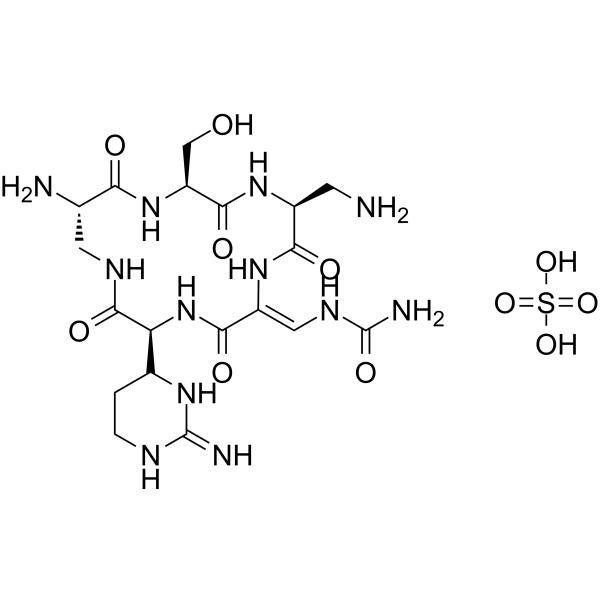 Capreomycin sulfate Chemical Structure