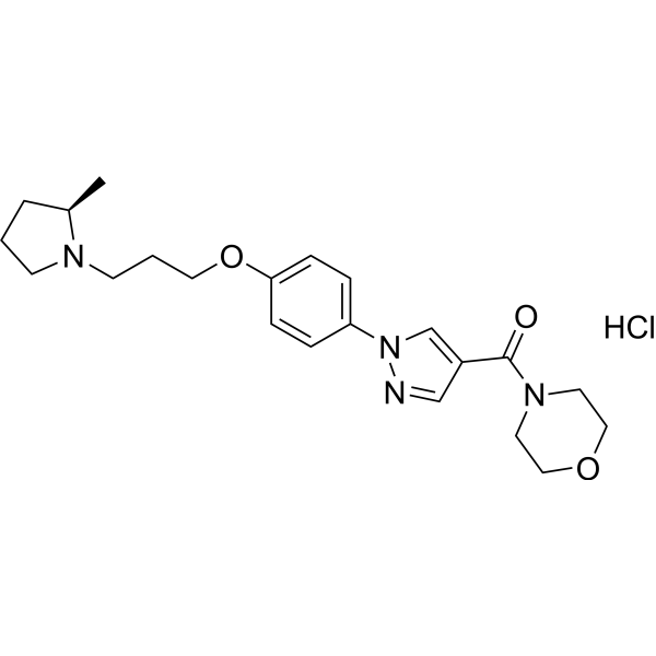 Enerisant hydrochloride Chemical Structure
