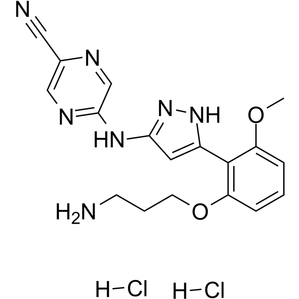 <em>Prexasertib</em> dihydrochloride