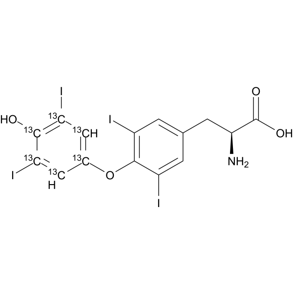 <em>L</em>-Thyroxine-13C6-1