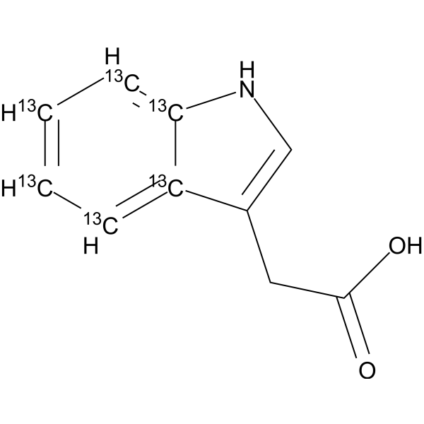 <em>3-Indoleacetic</em> acid-13C6