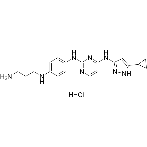VEGFR-2-IN-5 hydrochloride Chemical Structure