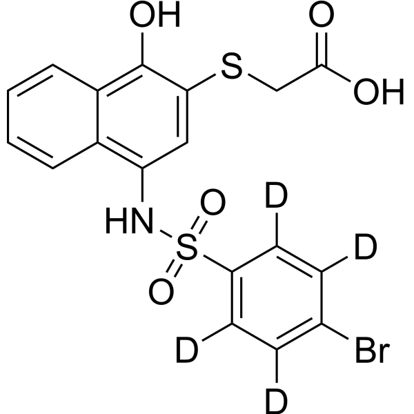 UMI-77-d<sub>4</sub> Chemical Structure