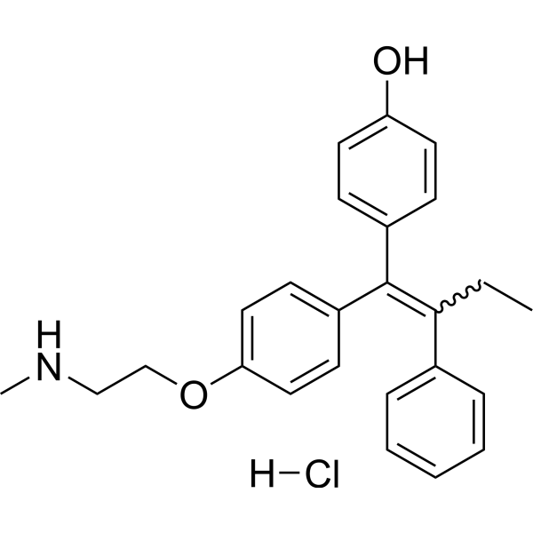 Endoxifen hydrochloride Chemical Structure