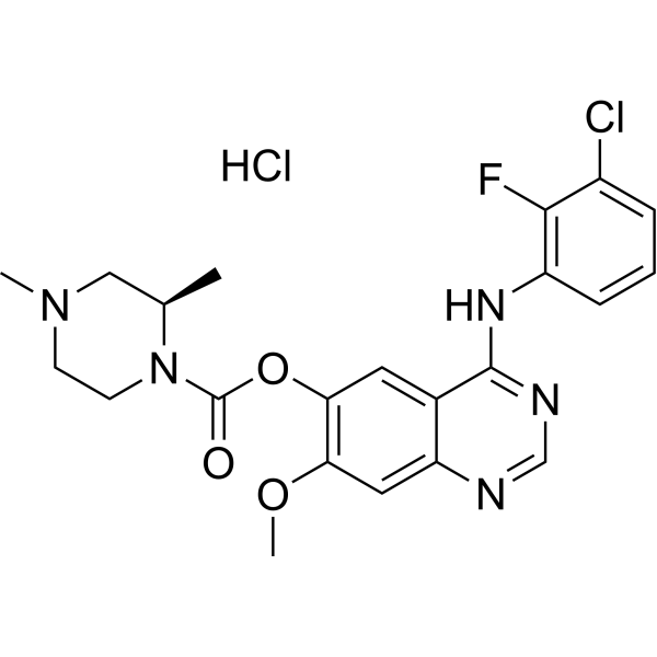 Zorifertinib hydrochloride Chemical Structure