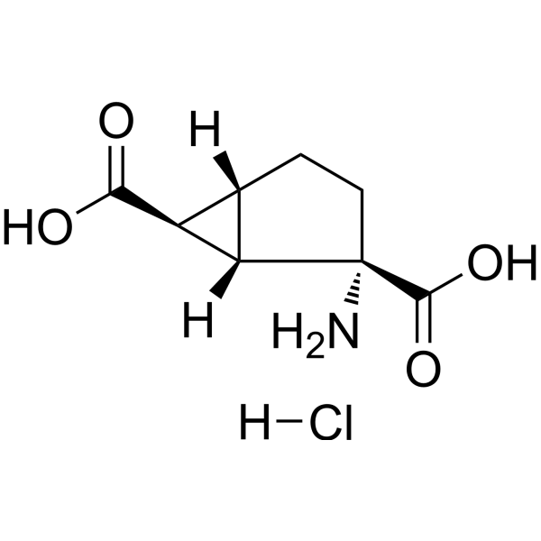 Eglumegad hydrochloride Chemical Structure