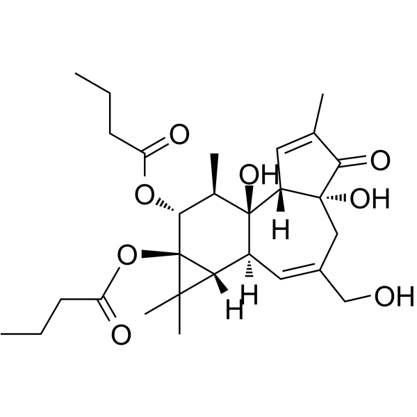 Phorbol 12,13-dibutyrate Chemical Structure