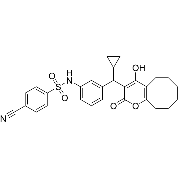 PNU-103017 Chemical Structure