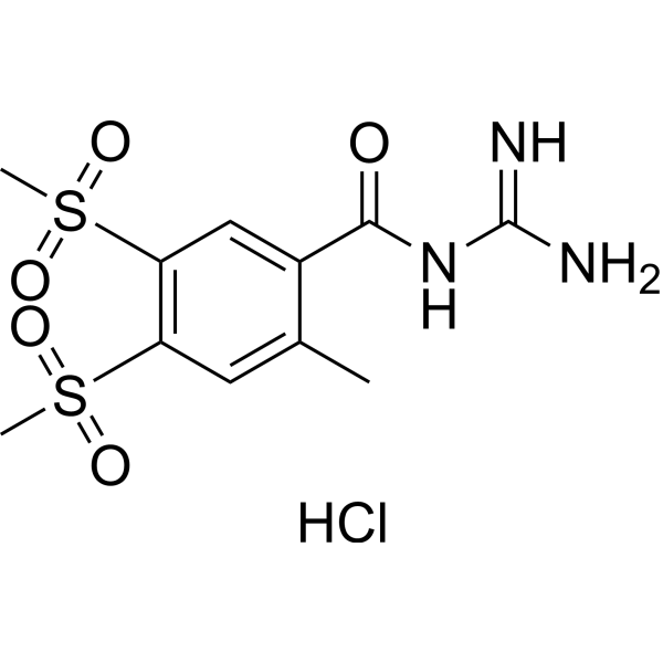 Rimeporide hydrochloride Chemical Structure