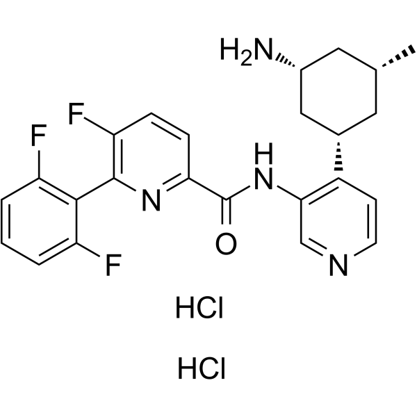 (<em>1</em>S,<em>3R</em>,5R)-PIM447 dihydrochloride