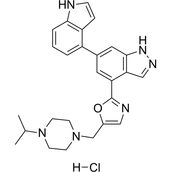 Nemiralisib hydrochloride Chemical Structure