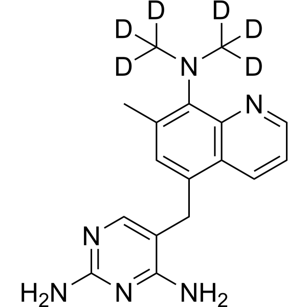 Baquiloprim-d<sub>6</sub> Chemical Structure