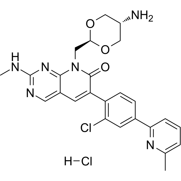 G-5555 hydrochloride Chemical Structure