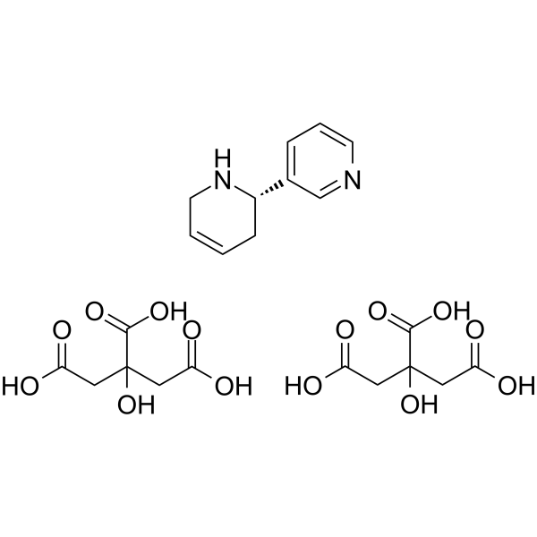 Anatabine dicitrate Chemical Structure