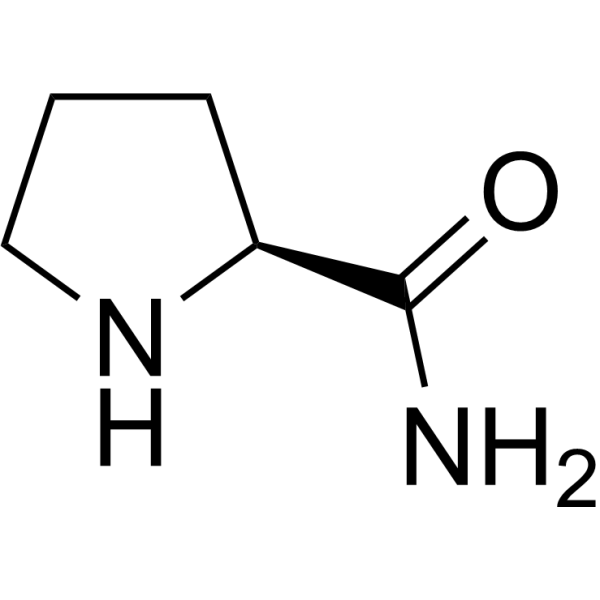 L-Prolinamide Chemical Structure