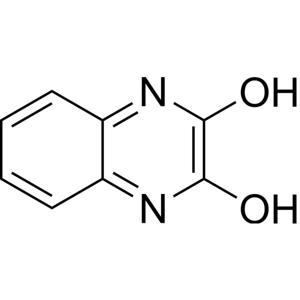 2,3-Dihydroxyquinoxaline Chemical Structure