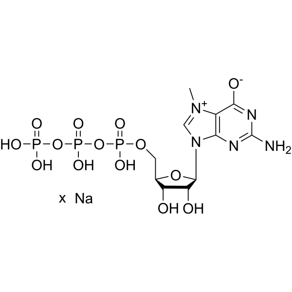7-<em>Methyl</em>-guanosine-<em>5</em>'-triphosphate sodium