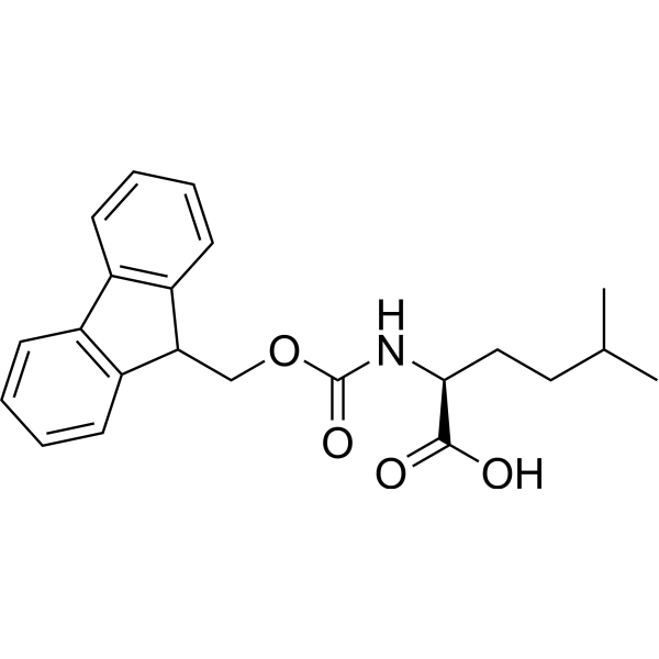 N-[(9H-Fluoren-9-ylmethoxy)carbonyl]-5-methyl-L-norleucine Chemical Structure