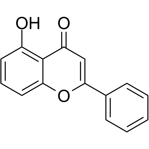5-Hydroxyflavone Chemical Structure