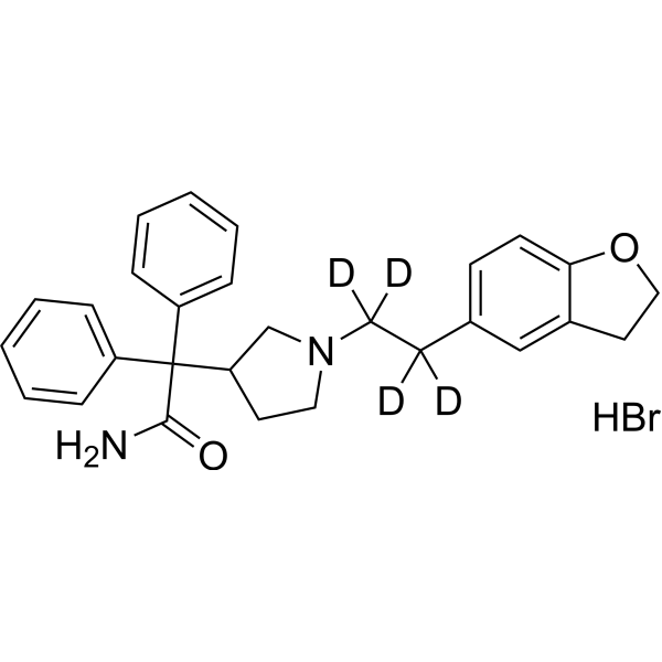 (±)-Darifenacin-<em>d</em>4 hydrobromide