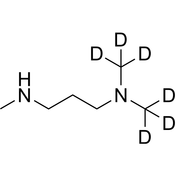 N,N,N-Trimethyl-1,3-propanediamine-d<sub>6</sub> Chemical Structure