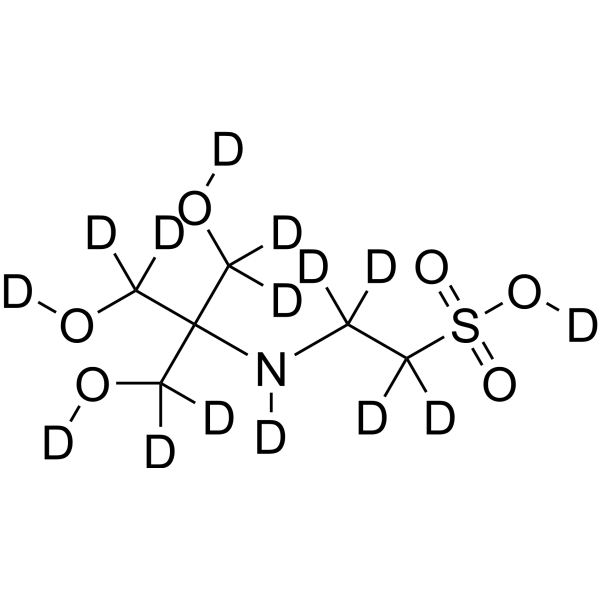 TES-d<sub>15</sub> Chemical Structure