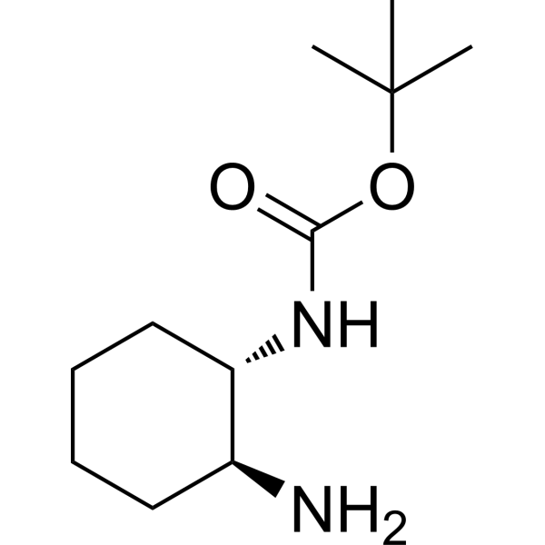 tert-Butyl N-[(1S,2S)-2-aminocyclohexyl]carbamate Chemical Structure