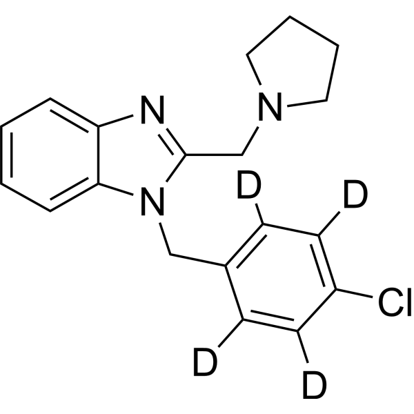 Clemizole-d<sub>4</sub> Chemical Structure