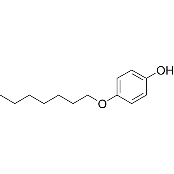 4-Heptyloxyphenol Chemical Structure