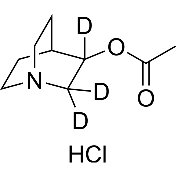 Aceclidine-d<sub>3</sub> hydrochloride Chemical Structure