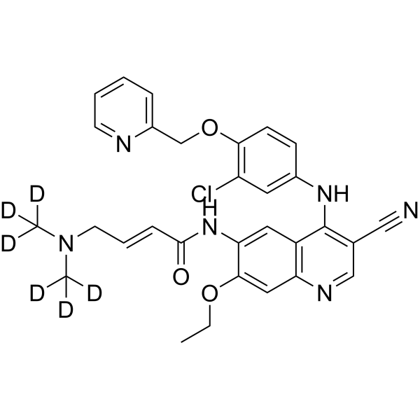 Neratinib-d<sub>6</sub> Chemical Structure
