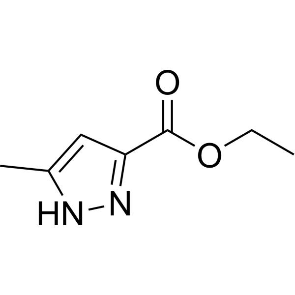 Ethyl 5-methyl-1H-pyrazole-3-carboxylate Chemical Structure