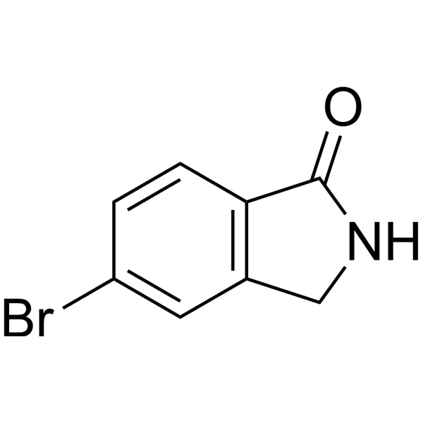 5-Bromo-2,3-dihydro-1H-isoindol-1-one Chemical Structure
