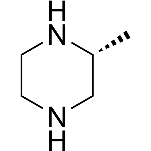 (R)-2-Methylpiperazine Chemical Structure