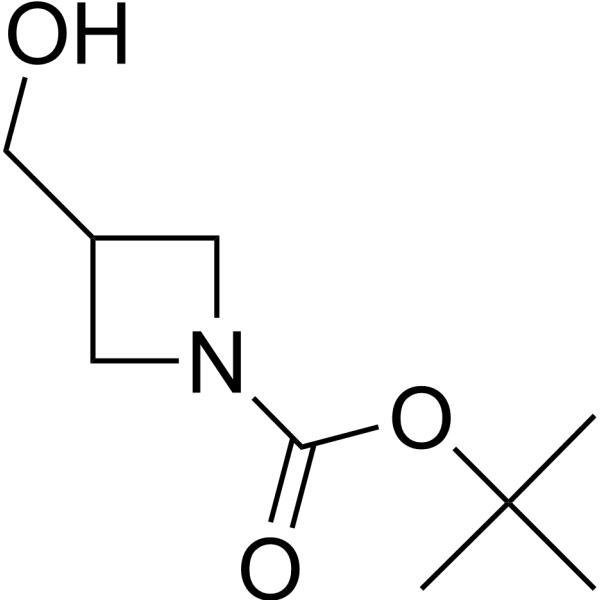 1-Boc-azetidine-3-yl-methanol Chemical Structure