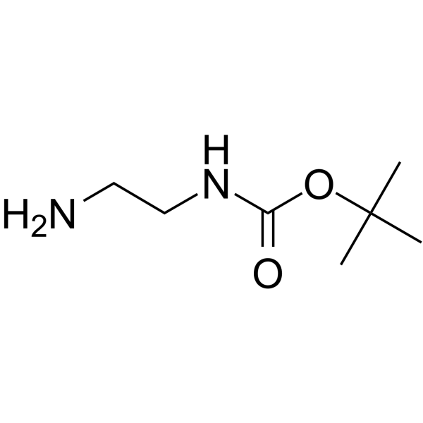 NH2-C2-NH-Boc Chemical Structure