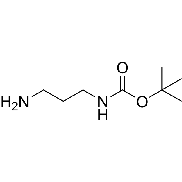 tert-Butyl (3-aminopropyl)carbamate Chemical Structure