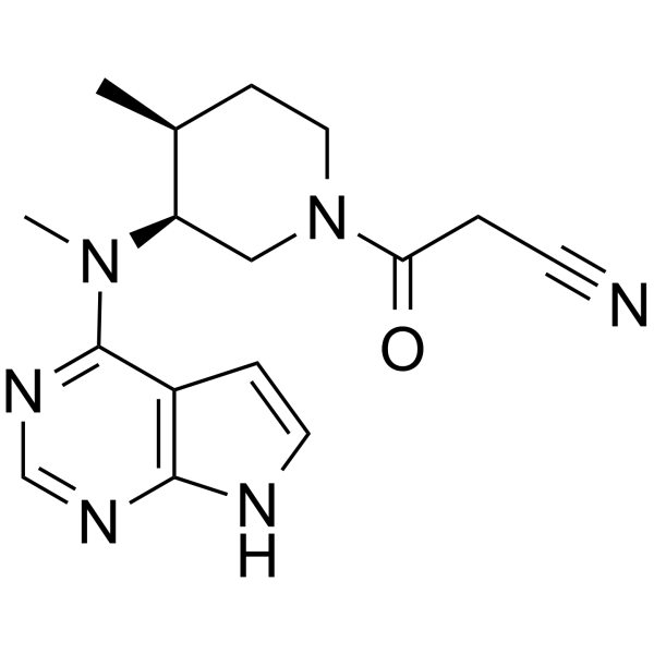 (3S,4S)-Tofacitinib Chemical Structure