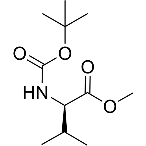 D-Boc Valine methyl ester Chemical Structure