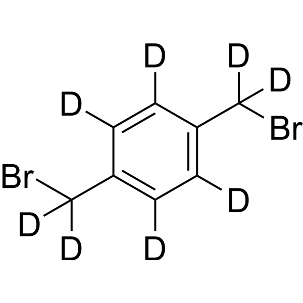 1,4-Bis(bromomethyl)benzene-d<sub>8</sub> Chemical Structure