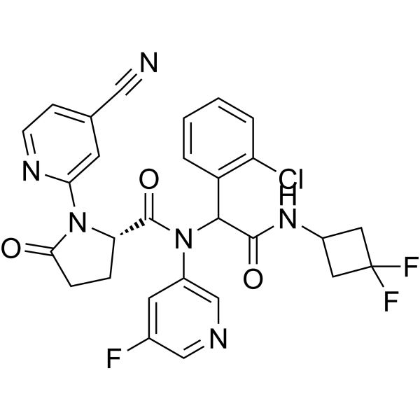 IDH1 Inhibitor 8 Chemical Structure