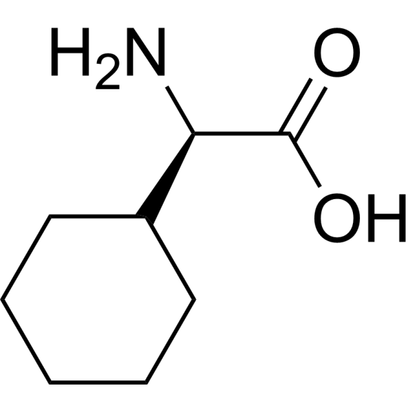 D-α-Aminocyclohexylacetic acid Chemical Structure