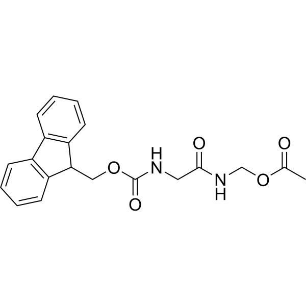 Fmoc-Gly-NH-CH2-acetyloxy Chemical Structure